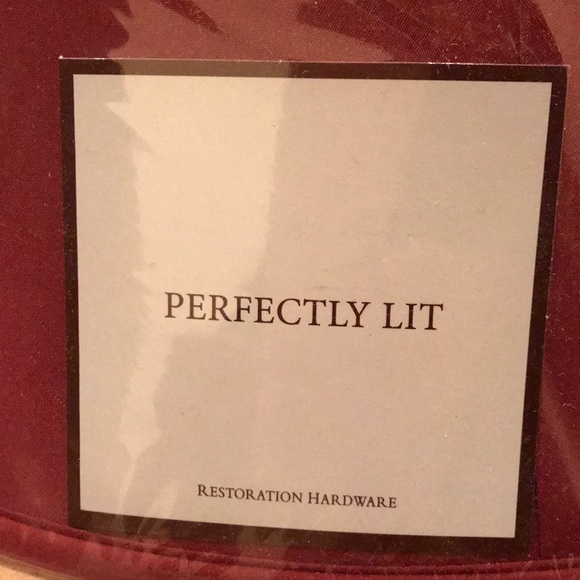 Restoration Hardware Silk Bell Shade, Set of 2 - Picture 3 of 3